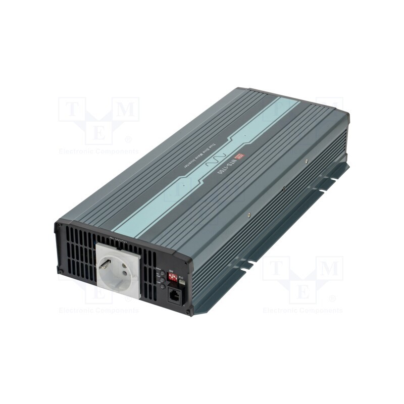 1 pcs x MEAN WELL - NTS-1700-212EU - Converter: DC/AC, 1.7kW, Uout: 230VAC, 10÷16.5VDC, Out: mains 230V