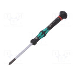 1 pcs x WERA - 5118023001 - Screwdriver, Phillips, precision, PH1, Kraftform Micro