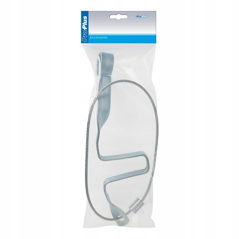 Trailer drawbar support with cable and proplus handle