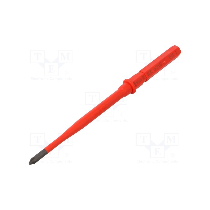 1 pcs x WERA - 5003413001 - Interchangeable blade, Phillips, insulated,slim, PH1, 154mm