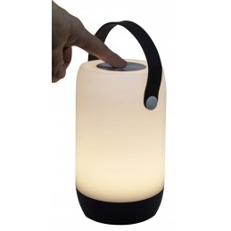 Glossy table lamp solar rechargeable eurotrail