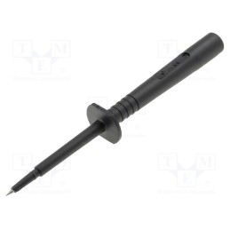 1 pcs x ELECTRO-PJP - 402-IEC-SW - Probe tip, 16A, black, Tip diameter: 4mm, Socket size: 4mm