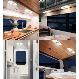 Ceiling lamp for camper trailer cabin 12v 24v
