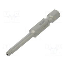 1 pcs x WIHA - 24867 - Screwdriver bit, Torx® with protection, T15H, Overall len: 50mm