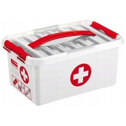 Medicine box first aid kit sunware q line 6 l