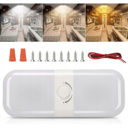 Ceiling lamp 12v 24v for camper trailer cabin