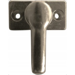 Cabinet door lock, camper lock, chrome, 16 mm