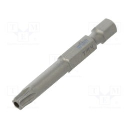 1 pcs x WIHA - 20222 - Screwdriver bit, Torx® with protection, T27H, Overall len: 50mm