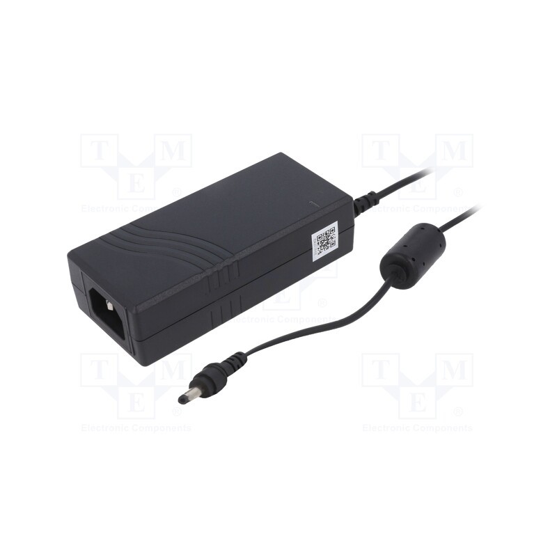 1 pcs x XP POWER - VEC40US12 - Power supply: switched-mode, 12VDC, 3.33A, Out: 5,5/2,5, 40W, 89%