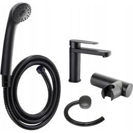 Reich Linnea K camper van black faucet with shower
