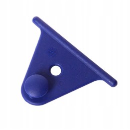 Tension belt with spring for peggy peg awning