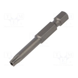 1 pcs x WIHA - 20221 - Screwdriver bit, Torx® with protection, T25H, Overall len: 50mm