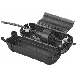 Box, protective housing, socket plug protection, IP44 extension cord