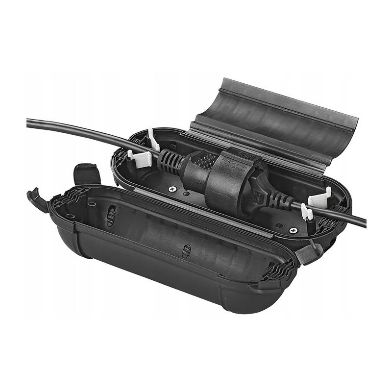 Box, protective housing, socket plug protection, IP44 extension cord