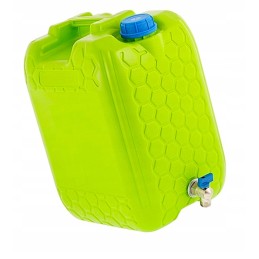 Water container with metal short valve 20 l z2u48