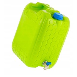 Water container with metal short valve 20 l p9r06