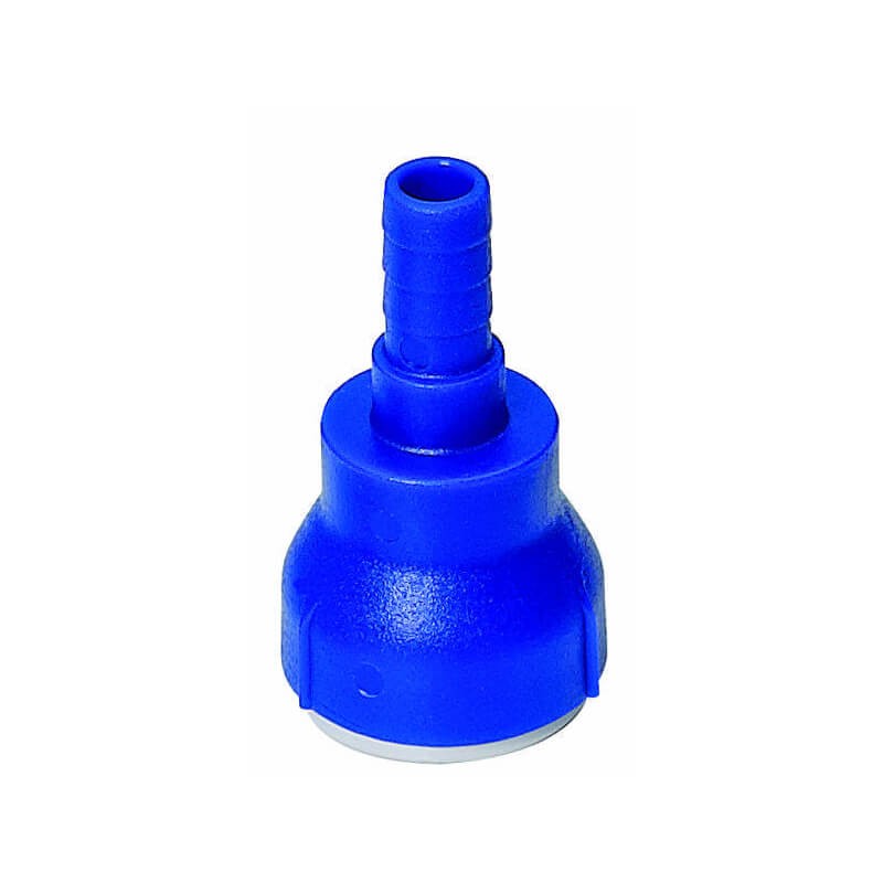 Uniquick 10 mm straight sleeve connector for a camper