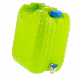 Water container with metal short valve 20 l m5d58