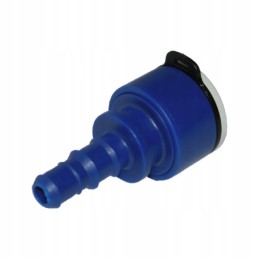 Uniquick 12 mm straight sleeve connector for a camper