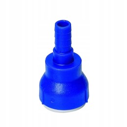 Uniquick 12 mm straight sleeve connector for a camper