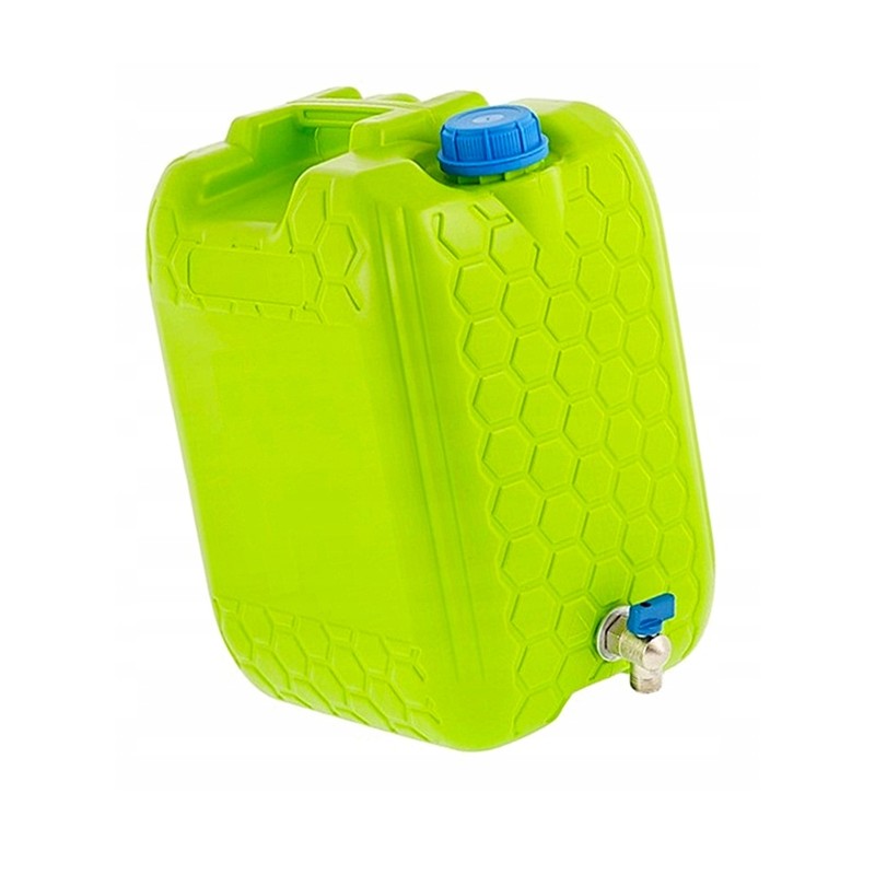 Water container with metal short valve 20 l t7f48