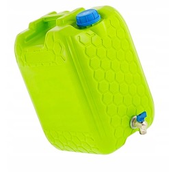 Water container with metal short valve 20 l u1r12