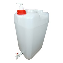 Water and soap canister 30l outdoor washbasin