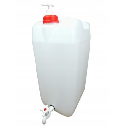 Water and soap canister 30l outdoor washbasin
