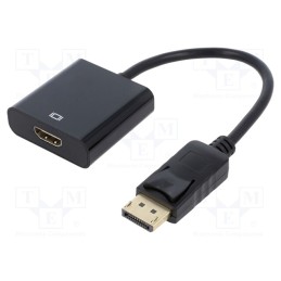 1 pcs x GEMBIRD - A-DPM-HDMIF-002 - Adapter, DisplayPort 1.1, DisplayPort plug,HDMI socket, 0.1m