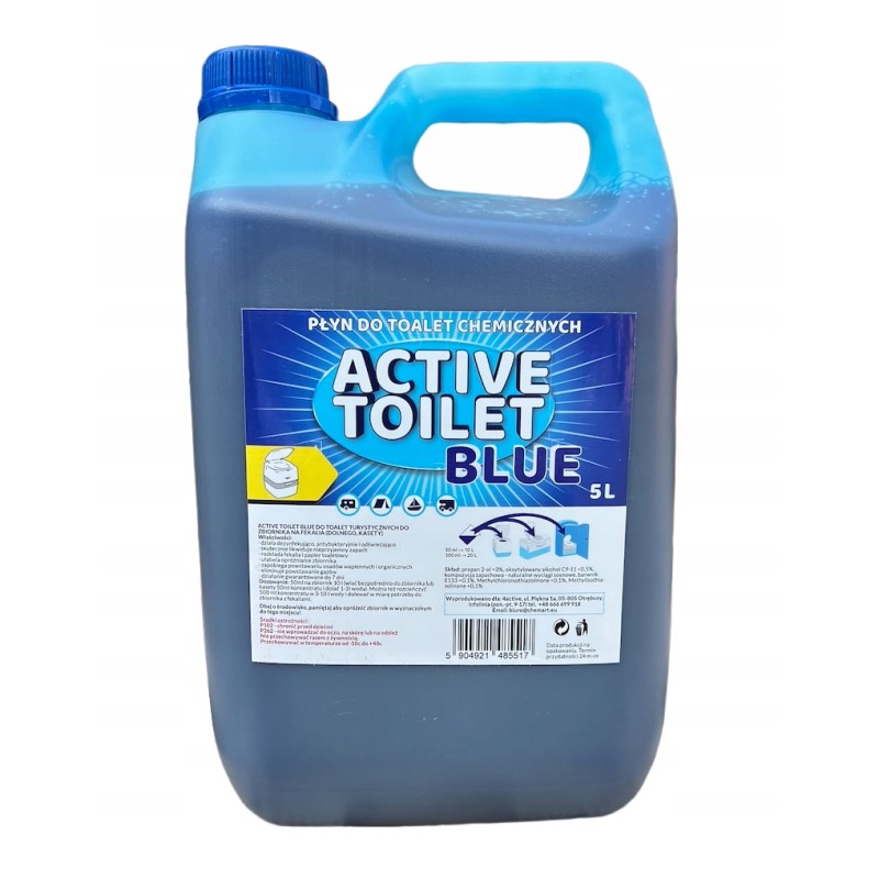 Liquid concentrate for tourist toilets active 5l