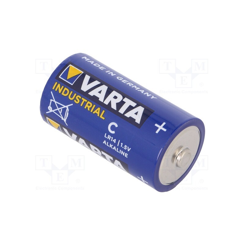 1 pcs x VARTA - 4 014 211 111 - Battery: alkaline, 1.5V, C, non-rechargeable, Industrial PRO