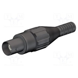 1 pcs x STu00c4UBLI - 67.9762-21 - Connector: BNC, socket, black, Connection: soldered, 5÷40°C, male