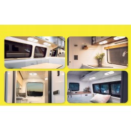 180LED interior ceiling lamp for camper 12 24v 900lm