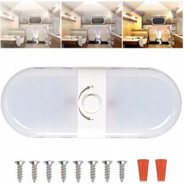 Camping car interior ceiling lamp rv 900lm 12 24v