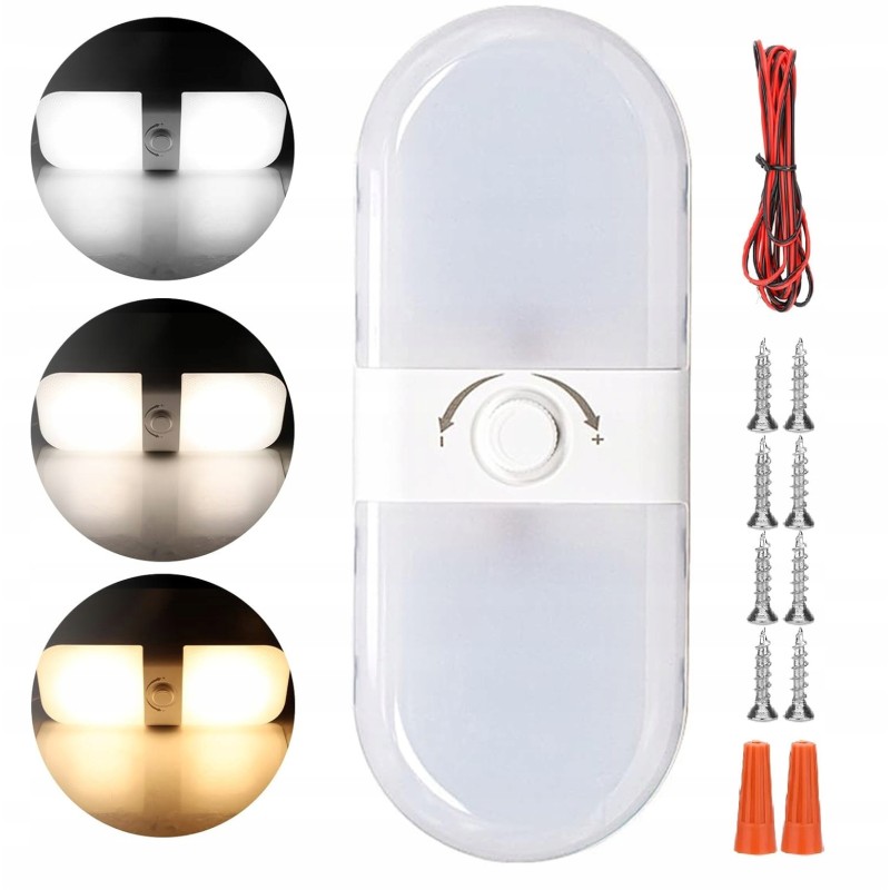 Camping car interior ceiling lamp 180LED 900lm