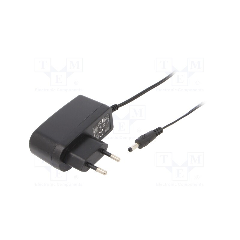 1 pcs x ESPE - ESPE-0909-W2E-1740 - Power supply: switched-mode, plug, 9VDC, 1A, 9W, Plug: EU, 81.3%