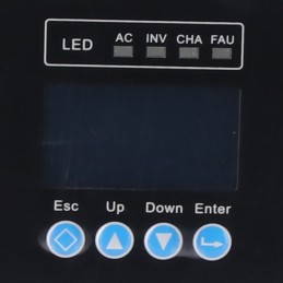 Solar inverter 5kw sine wave inverter dc48v mppt80a to ac220v 50 42