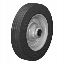 Trailer support wheel wheel rubber 200x50mm
