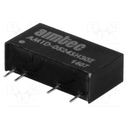 1 pcs x AIMTEC - AM1D-0524SH30Z - Converter: DC/DC, 1W, Uin: 4.5÷5.5V, Uout: 24VDC, Iout: 40mA, SIP7
