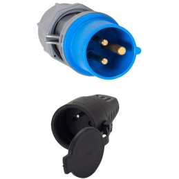 Camping reduction adapter cable 16a 3p 230v 5m