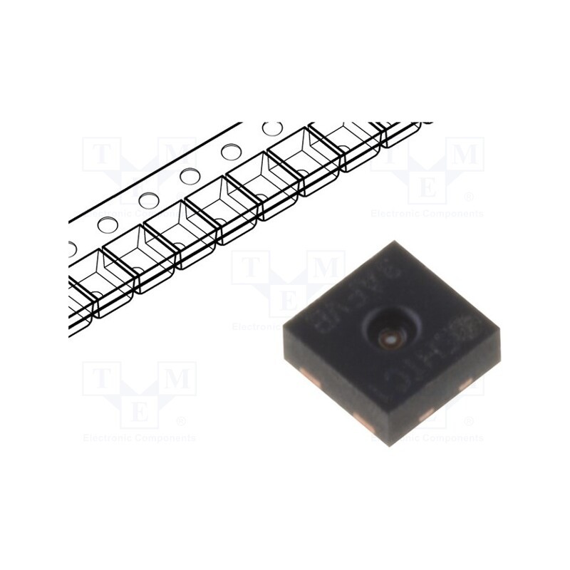 1 pcs x SENSIRION - 1-101110-01 - Sensor: temperature and humidity, 0÷100%RH, -40÷125°C, DFN2x2