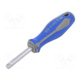 1 pcs x KING TONY - 2178DF - Screwdriver handle, 150mm, Mounting: 1/4' square