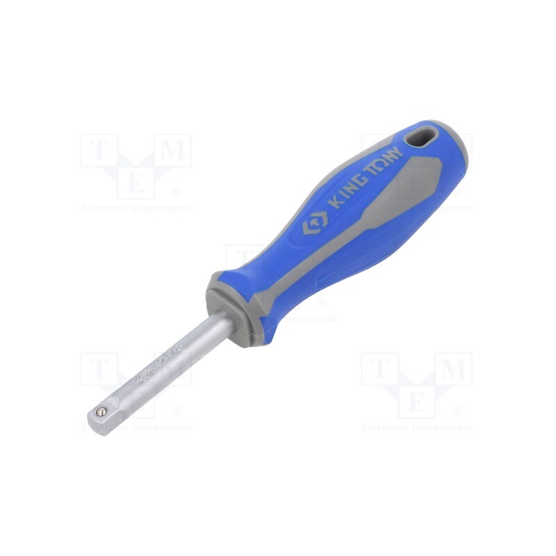 1 pcs x KING TONY - 2178DF - Screwdriver handle, 150mm, Mounting: 1/4' square