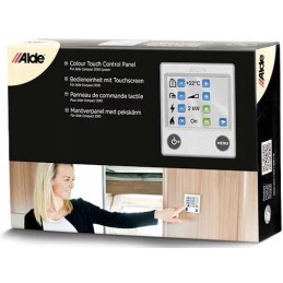 Heating control panel in the alde compact 3010 camper