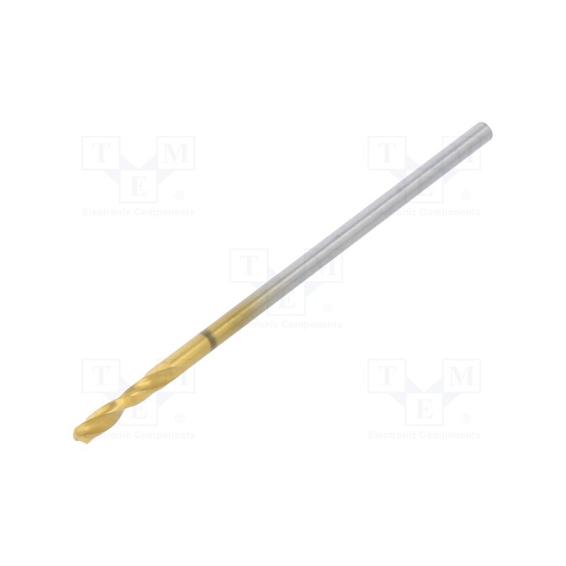 1 pcs x ALPEN-MAYKESTAG - 90700100100 - Drill bit, for metal, Ø: 1mm, L: 26mm, Working part len: 6mm