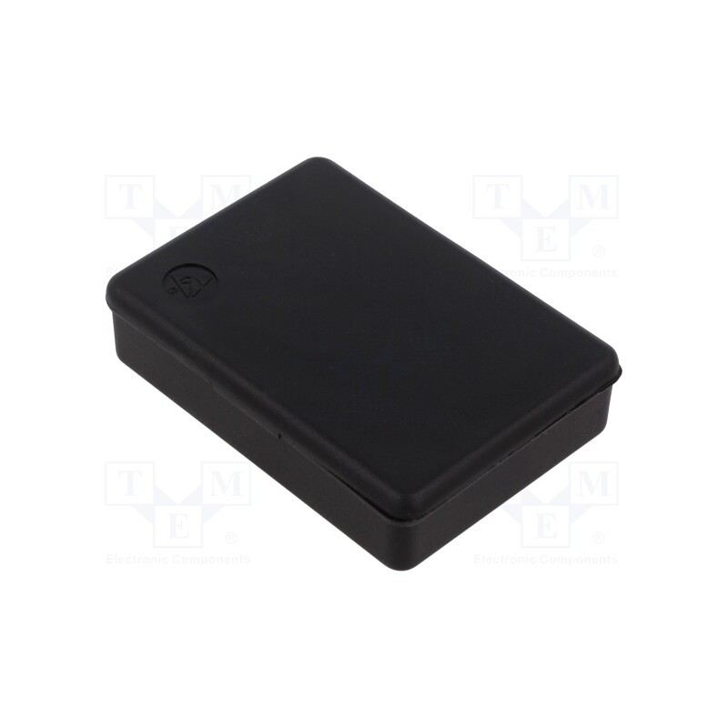 1 pcs x DESCO EUROPE - 241050 - Bin, ESD, 75x51x14mm, Features: conductive, black