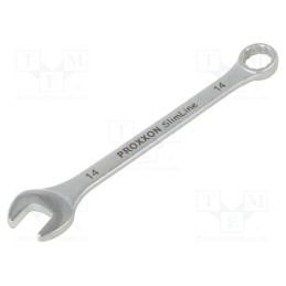 1 pcs x PROXXON - 23914 - Wrench, combination spanner, 14mm, Overall len: 180mm, SlimLine