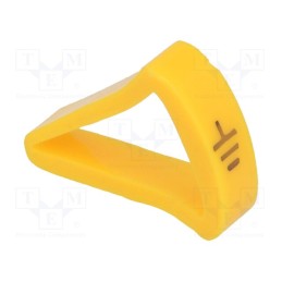 1 pcg x KURANT - MZ-4/MASA -AS - Markers, Marking: ground, 10÷16mm, H: 21mm, A: 15mm, -30÷100°C, L: 5mm