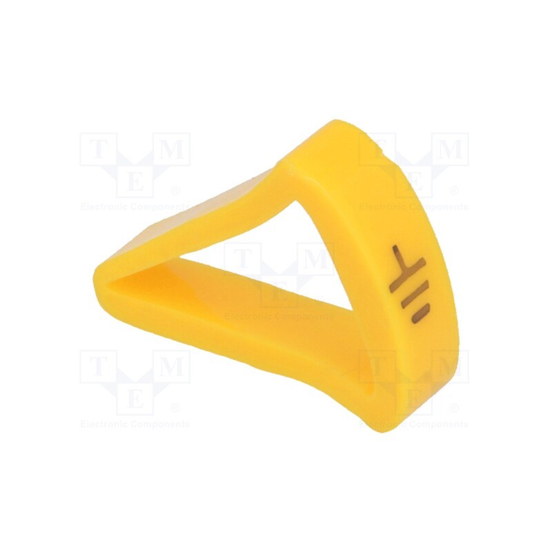 1 pcg x KURANT - MZ-4/MASA -AS - Markers, Marking: ground, 10÷16mm, H: 21mm, A: 15mm, -30÷100°C, L: 5mm