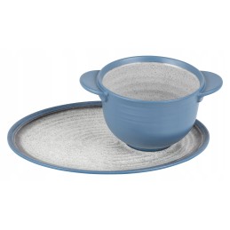 Soup bowl with plate melamine Brunner Tuscany